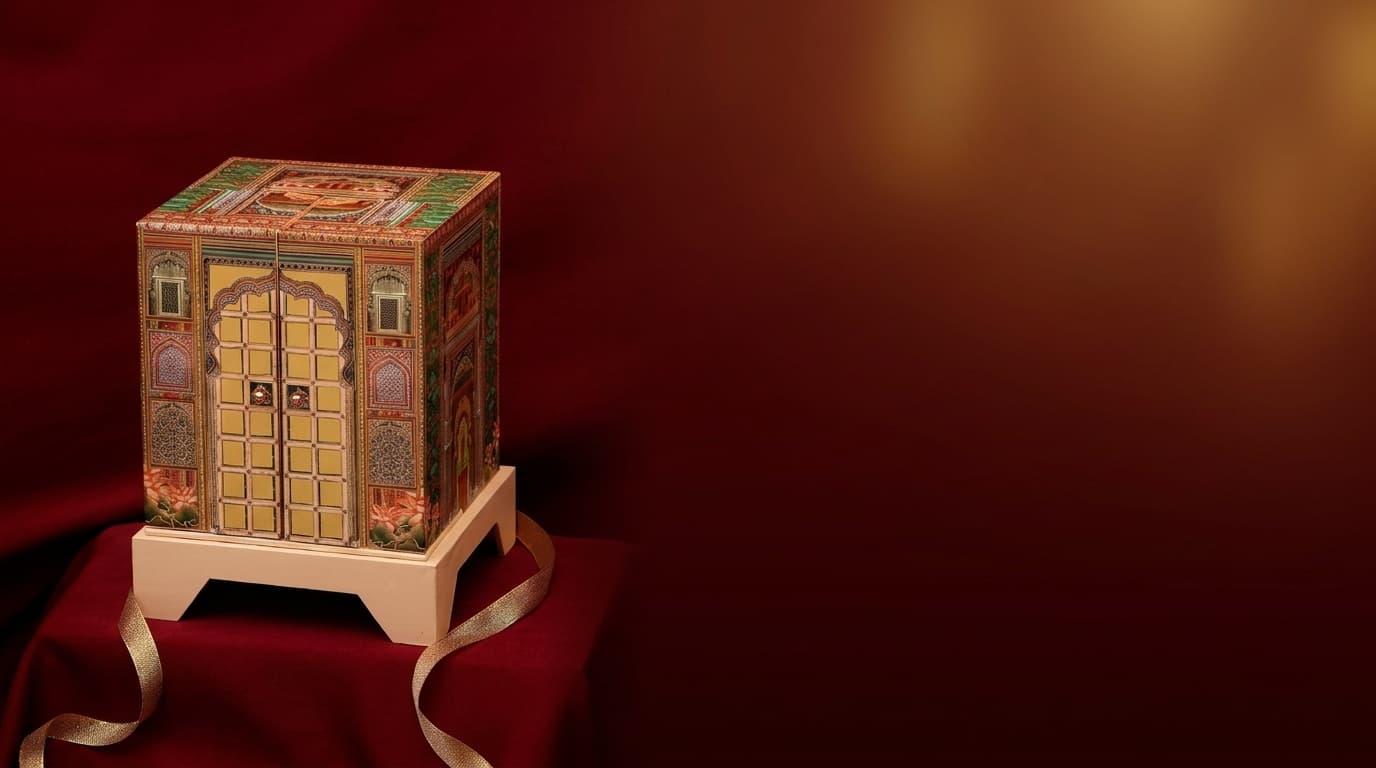 Kiara's Royal Luxury Gifting - Handcrafted Shahi Jal Mahal Box
